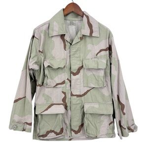 DCU Shirt/Coat Small Desert Tri-Color Camo Cotton/Nylon USGI Army